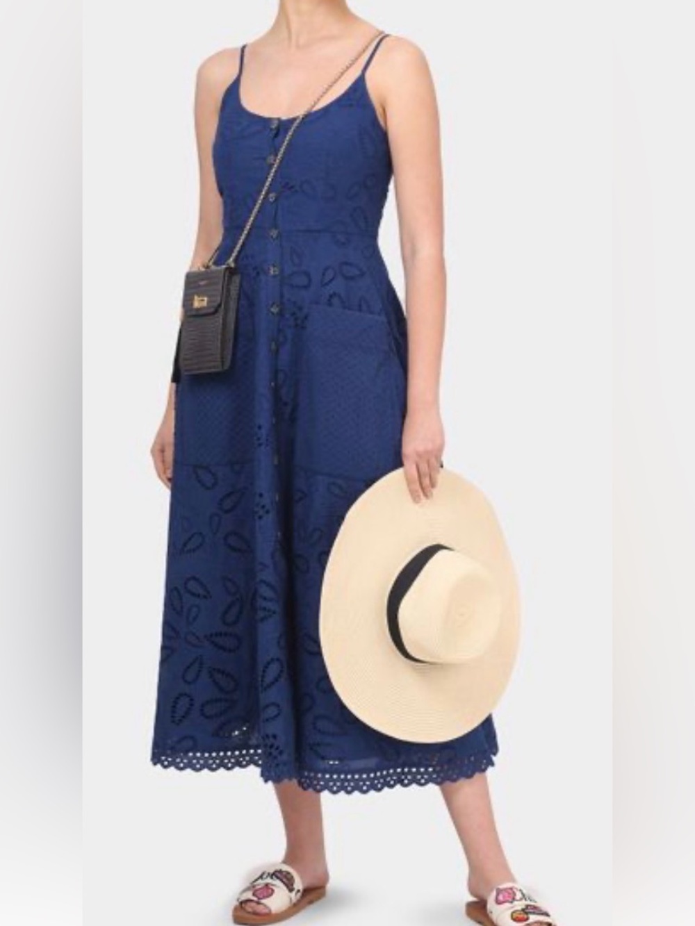 Saloni - Dress with side pockets sz usa 2